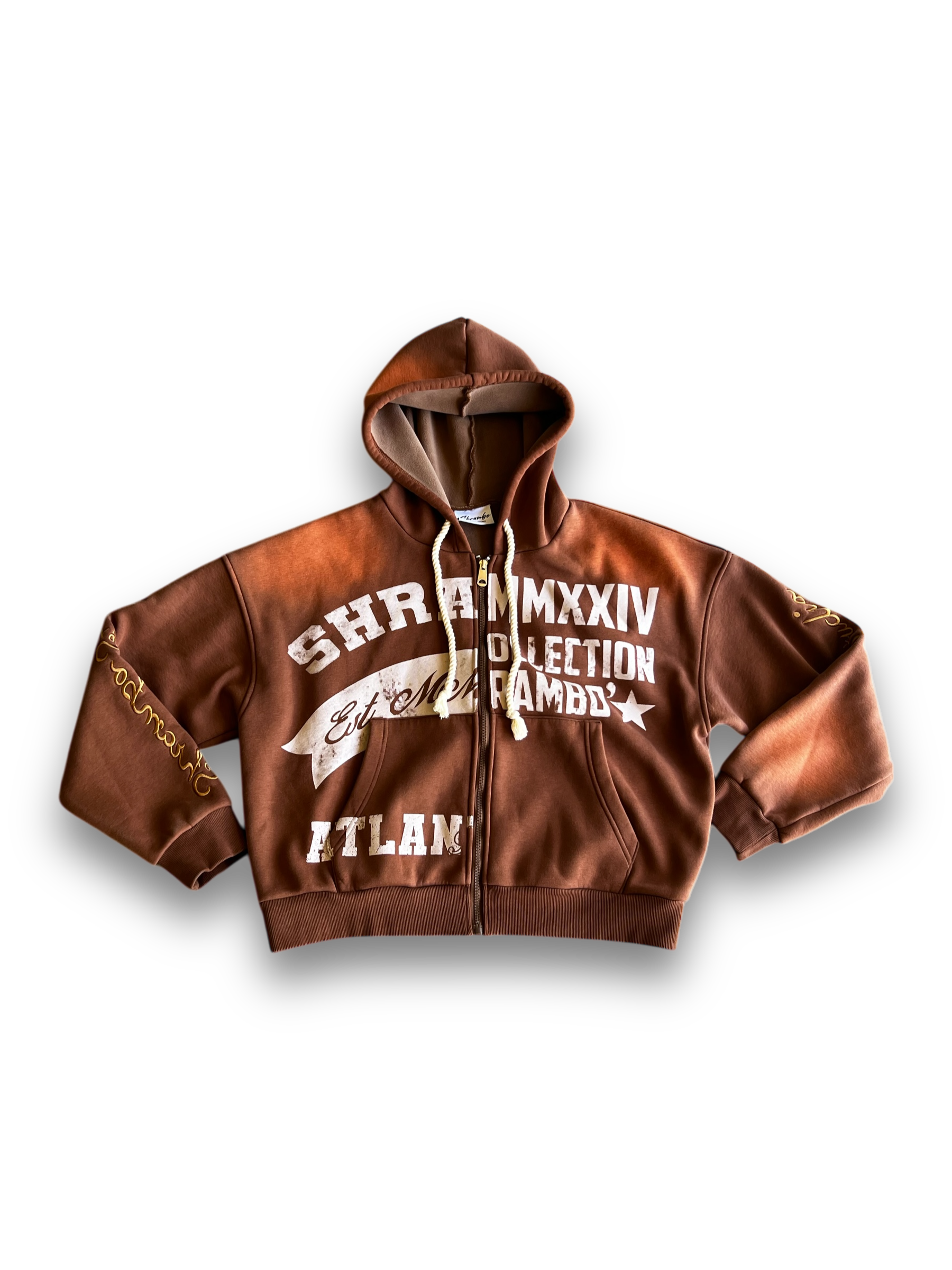 グ*ー様 Rold Skov zip up jacket brown BROWN UNIVERSITY ZIP-UP JACKET