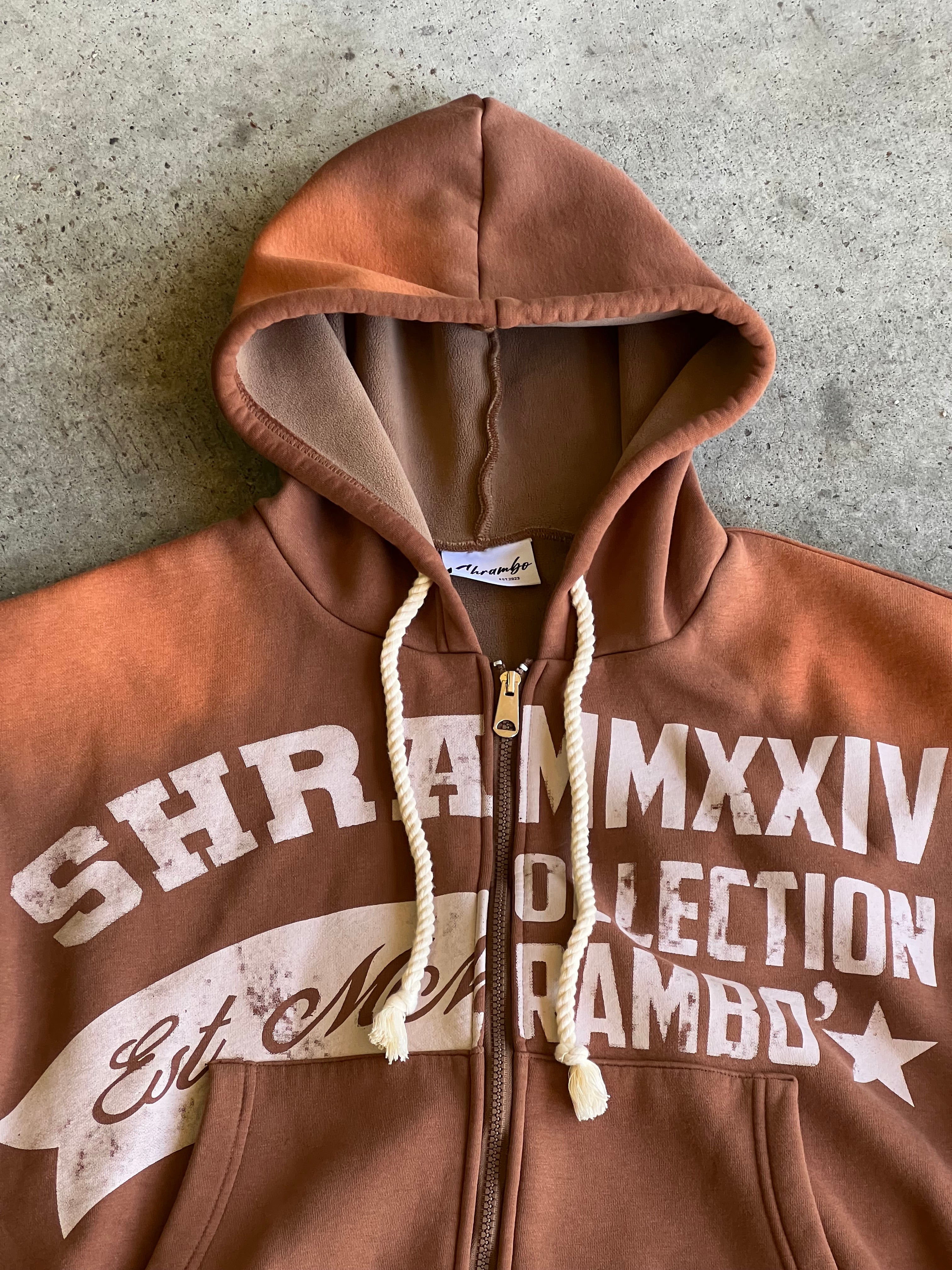 BROWN UNIVERSITY ZIP-UP JACKET