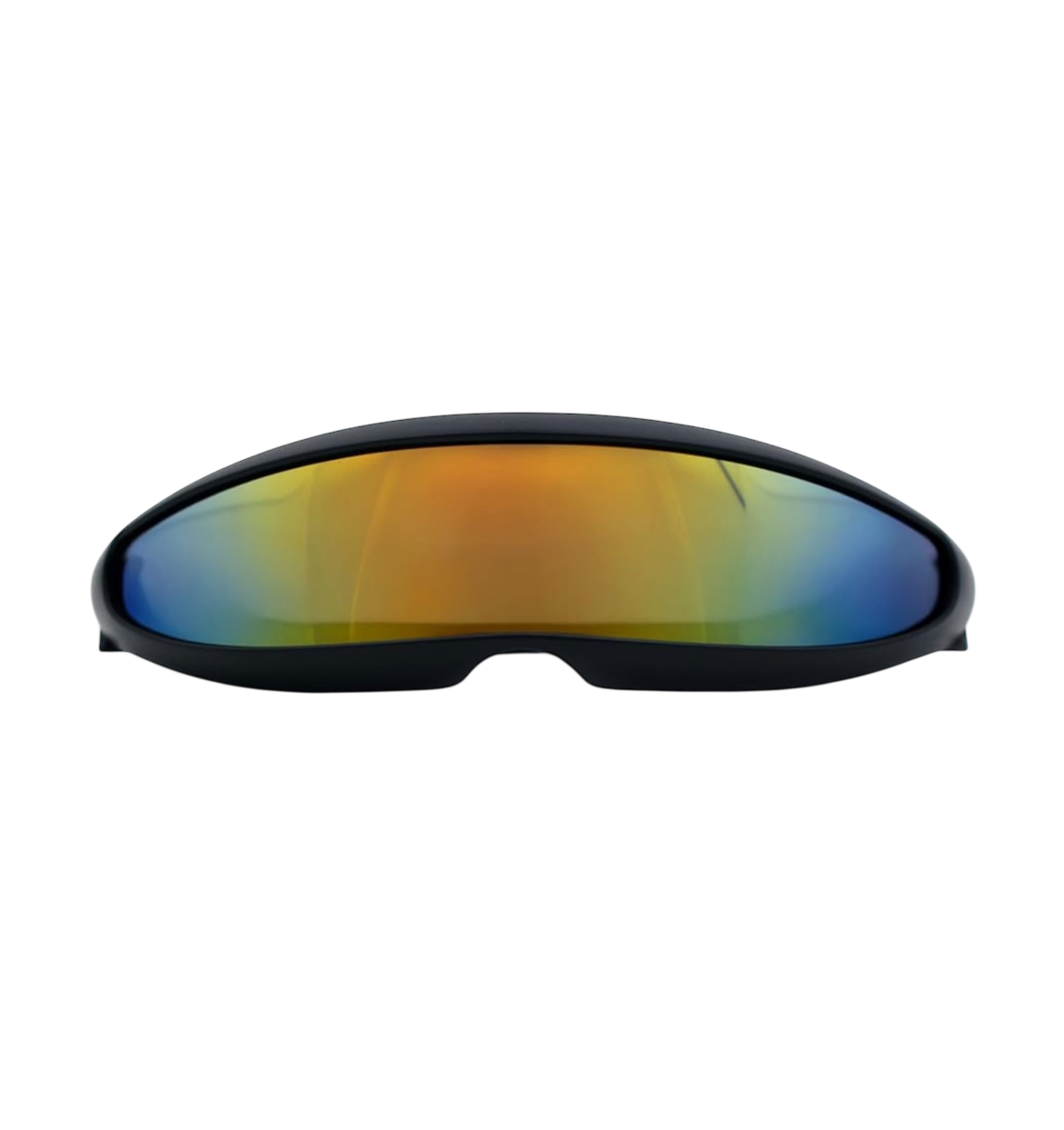 BLACK REFLECTIVE CYCLOPS SUNGLASSES