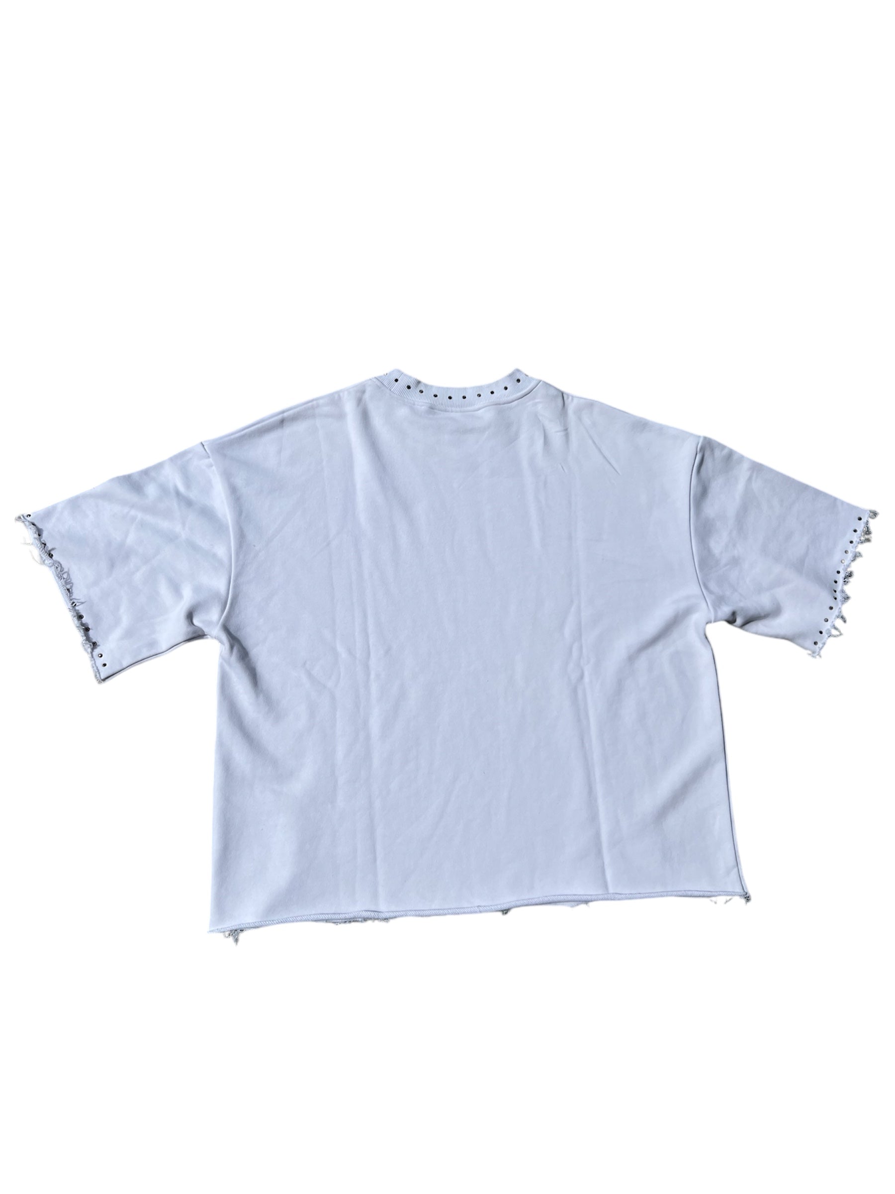 “Black Sheep” Vol 1 Cropped Tee WHITE